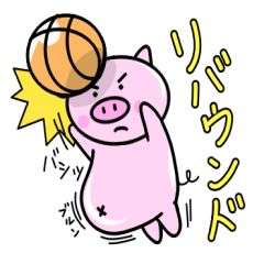 [LINEスタンプ] 明日からダイエットしたいブタ