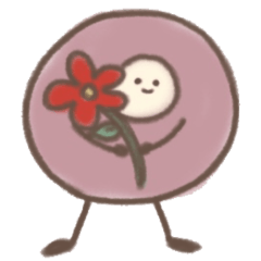 [LINEスタンプ] ほわまるちゃんたち