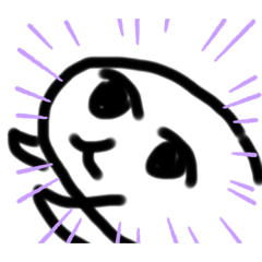 [LINEスタンプ] 手描きアザラシ(♂)