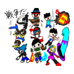 [LINEスタンプ] パァメンバーのスタンプ