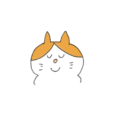 [LINEスタンプ] はちわれねこちゃん