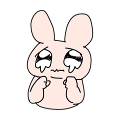 [LINEスタンプ] にらうさぴぴ