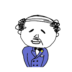 [LINEスタンプ] わたくしが支配人でございます