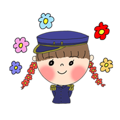 [LINEスタンプ] 花に囲まれて生きよう！