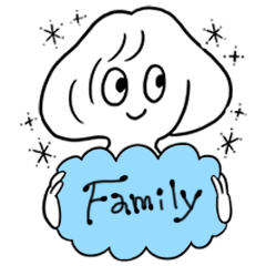 [LINEスタンプ] Kawai ファミリー スタンプ