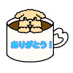 [LINEスタンプ] まぐかっぷトイプー