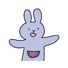 [LINEスタンプ] うさぽっけ