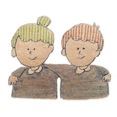 [LINEスタンプ] クラフトなふたり。