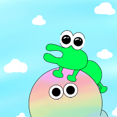 [LINEスタンプ] 僕はちょぼまる。