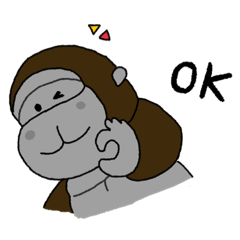 [LINEスタンプ] ジャクソン・ゴリ次郎の日常2