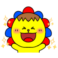 [LINEスタンプ] ライオンと恐竜