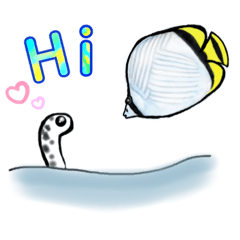 [LINEスタンプ] ダイビングでよく見る魚で日常使うスタンプ