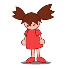 [LINEスタンプ] 旅する女の子