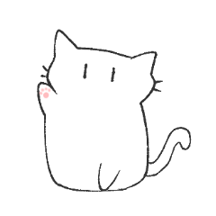 [LINEスタンプ] しろねこマシロさん