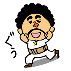 [LINEスタンプ] ラ夢の泥棒ヒゲの小さいおじさん