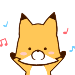 [LINEスタンプ] きつね君の日常