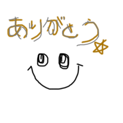 [LINEスタンプ] 可愛い シンプル 手書きスタンプ