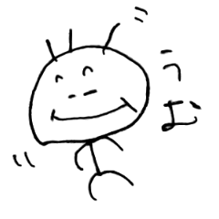 [LINEスタンプ] 棒人間 もんち