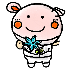 [LINEスタンプ] 包帯うさぎ（シンプル）