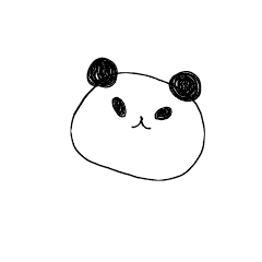 [LINEスタンプ] つりめのパンダ子