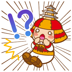 [LINEスタンプ] 鞠智城イメージキャラクターころう君