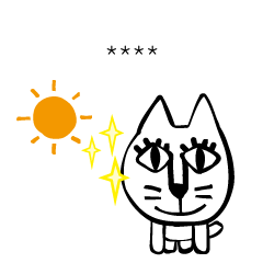 [LINEスタンプ] 猫さん 【カスタムスタンプ】