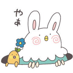 [LINEスタンプ] うさ吉ときぃ丸 