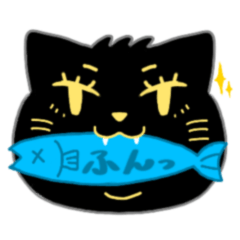 [LINEスタンプ] 二重アゴのねこ夫婦