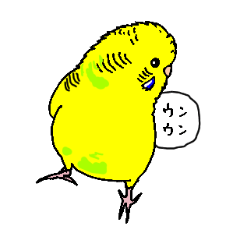 [LINEスタンプ] 可愛らしい鳥達