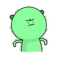 [LINEスタンプ] わさび嫌いしないで ！ 