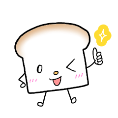 [LINEスタンプ] 食パンさん。