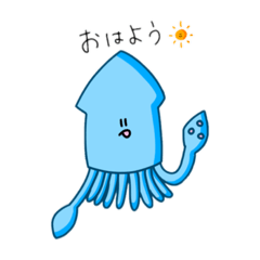 [LINEスタンプ] 海洋生物くん 