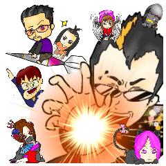 [LINEスタンプ] 真・こてつ＆ゆかいな仲間達