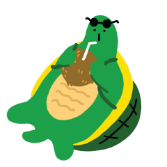 [LINEスタンプ] ハロー！タートル 