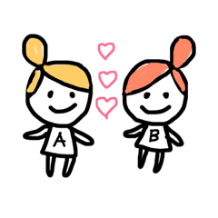 [LINEスタンプ] ゆるっとふたご