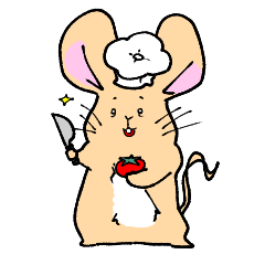 [LINEスタンプ] ねずみのチィくんスタンプ