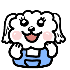 [LINEスタンプ] ホワイトペキニーズのスタンプ