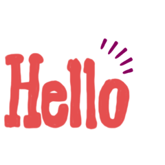 [LINEスタンプ] デカ文字英語スタンプ