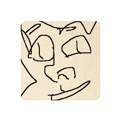 [LINEスタンプ] M氏の落書き