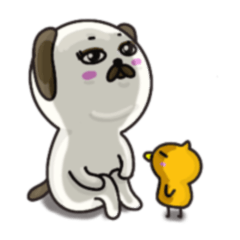 [LINEスタンプ] なにわんこ