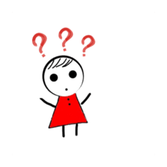 [LINEスタンプ] 紅色小男孩