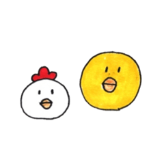 [LINEスタンプ] 腹立つにわとり＆ひよこ