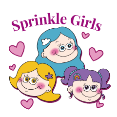 [LINEスタンプ] Sprinkle Girls！ 5