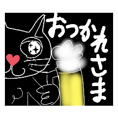 [LINEスタンプ] ネコの代弁会話