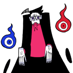 [LINEスタンプ] がらんどうの夜 