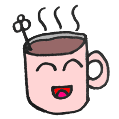 [LINEスタンプ] ほっとするココア