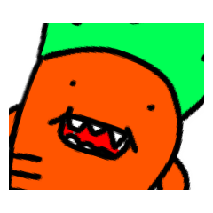 [LINEスタンプ] にんじん君です
