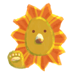 [LINEスタンプ] らいおん君のあいさつスタンプ