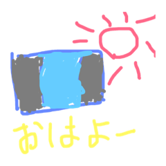 [LINEスタンプ] かんぽよ あいさつ