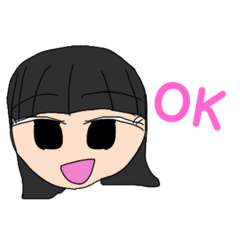[LINEスタンプ] かわいい女の子たち❤︎